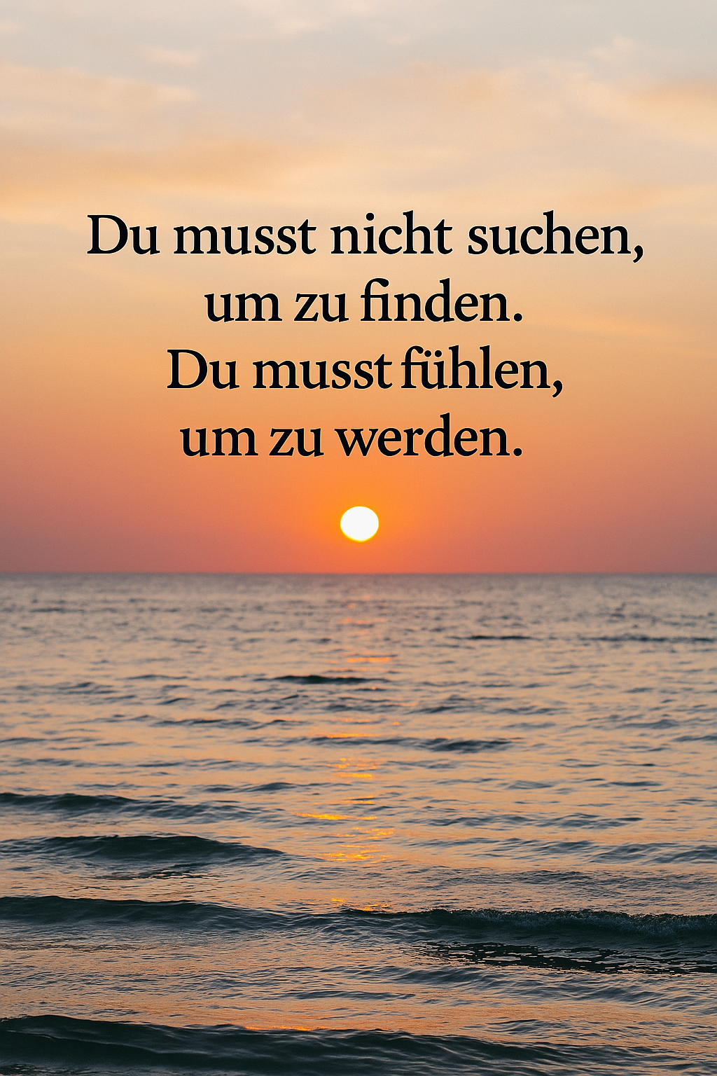 Freiheit heißt nicht: Gehen können. Freiheit heißt: Ankommen dürfen.