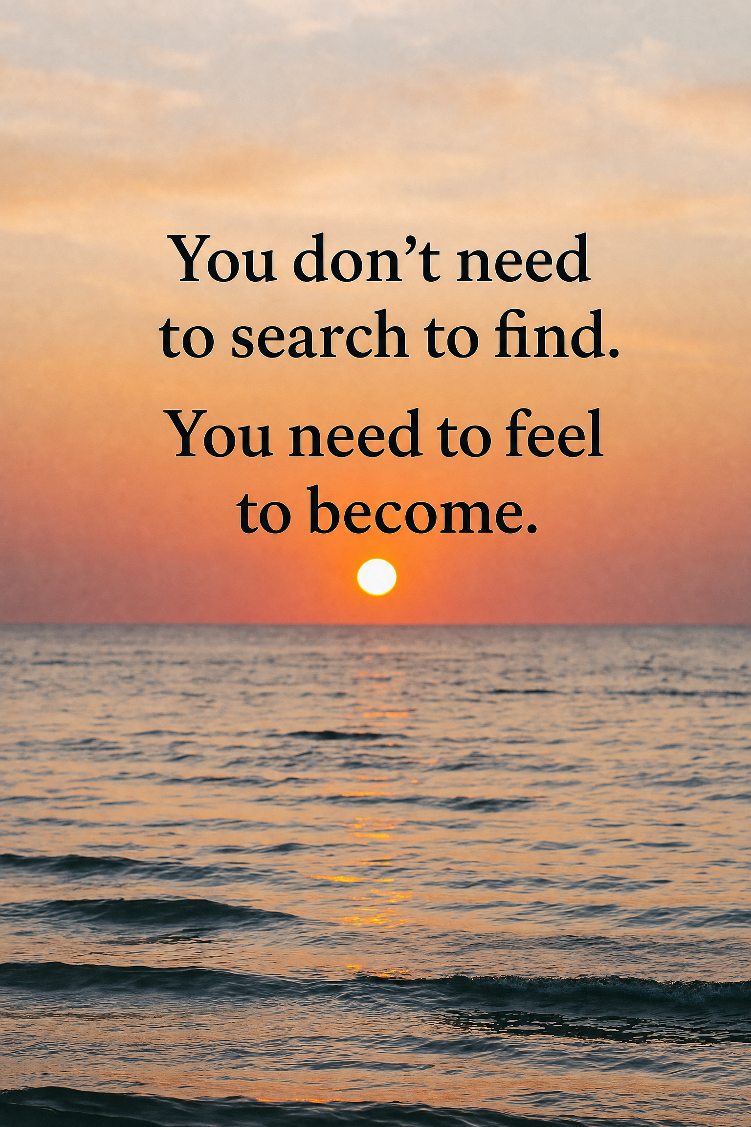 Freedom doesn't mean: being able to leave. Freedom means: being allowed to arrive.